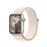Apple Watch S9 GPS 41mm Caja de aluminio Blanco estrella y correa Loop deportiva Blanco estrella