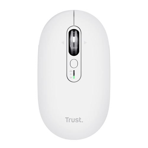 RatÃ³n Con ConexiÃ³n InalÃ¡mbrico Trust Seron Slim Blanco