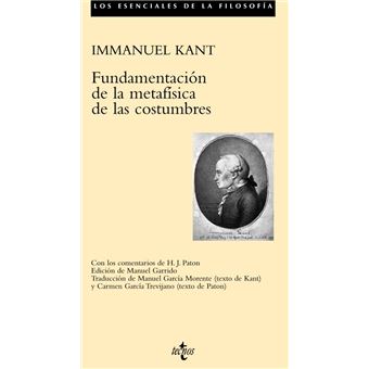 Fundamentación de la metafísica de las costumbres