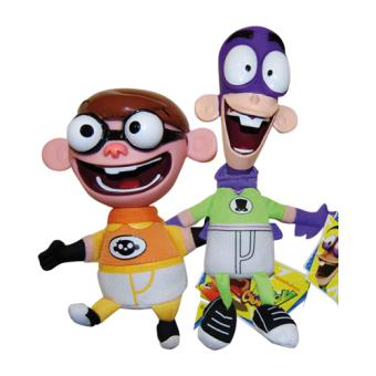 6 Simpáticas Figuras de colección de FANBOY y CHUM CHUM. -  Portugal