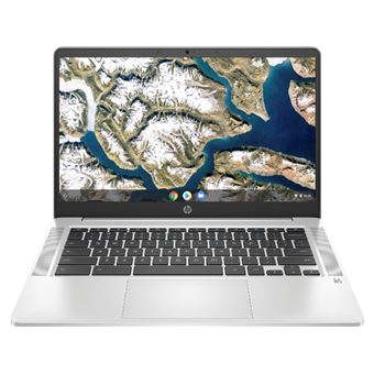 Portátil HP Chromebook 14a-na0004ns 4/64GB/Chrome 14'' Plata