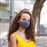 Mascarilla para adulto World Alive higiénica lavable eco Basics polka dots_4