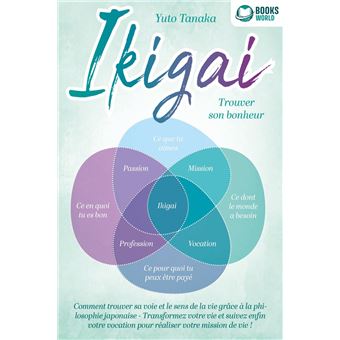 IKIGAI – Trouver son bonheur: Comment trouver sa voie et le sens de la vie grâce à la philosophie japonaise - Transformez votre vie et suivez enfin votre vocation pour réaliser votre mission de vie ! - 1