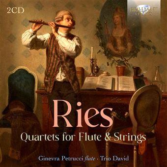Ries-Quartets Flute & Strings - 2 Cds