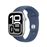 Apple Watch Series 10 GPS + Cellular 42mm Caja Aluminio Plata y Correa deportiva Azul denim - Talla S/M