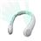 Ventilador de cuello Jisulife Life 4 Gris