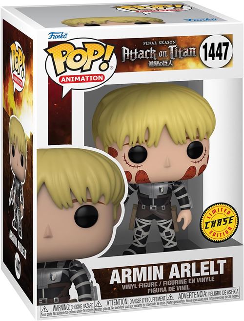 Peluche Armin Arlert De 30 Cm – Figura De Acción De Algodón – Articulable Y Suave – Regalo Para Fans Del Anime – Decoración Y Alivio Del Estrés
