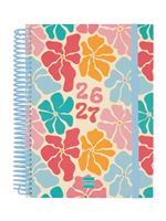 Agenda Escolar Finocam Diva Sep 2026 - Jun 2027 4º - 155x212 Mm 1 Día Página Spring Español