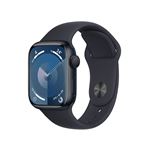 Apple Watch S9 GPS 41mm Caja de aluminio medianoche y correa deportiva medianoche - Talla S/M