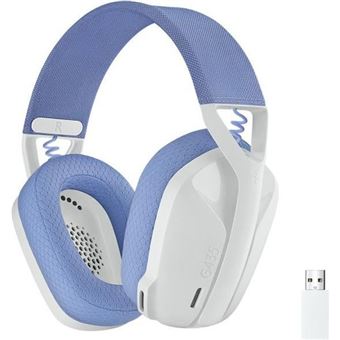 Auriculares Gaming inalámbricos Logitech G435 L con micrófono Lightspeed para PS5 Blanco