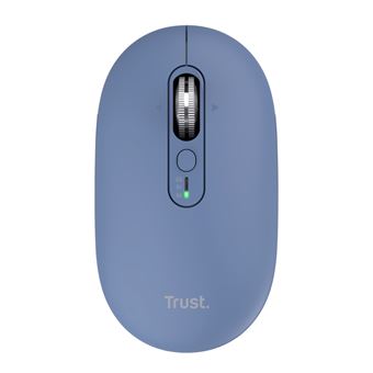 Ratón con conexión inalámbrico Trust Seron Slim Azul
