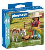 Playmobil duo pack jinete con caballo