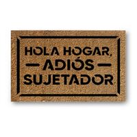 Miss Borderlike felpudo - Hola hogar, adiós sujetador