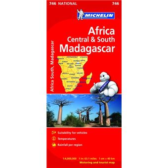 Mapa National África Centro-Sur, Madagascar