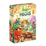 Juego de mesa bajo las hojas