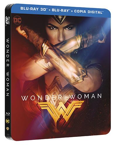 Wonder Woman Steelbook Blu Ray 3d Patty Jenkins Gal Gadot Chris Pine Fnac
