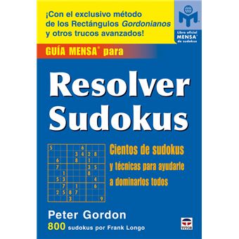 Guía mensa para resolver sudokus