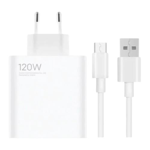 Xiaomi Combo 120W Hypercharge (Tipo A) Ue, Redmi Note 17 Series, 15T, 15T Pro, Poco X8 Pro, Poco F8 Ultra, Redmi Note 15 Pro 5G, Redmi 17 5G, 17T Pro - Imagen 5
