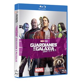 Pack Guardianes de la Galaxia: Colección 3 Películas - Blu-ray