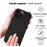 Funda 4-ok Metal MagSafe Negro para iPhone 15 Pro Max
