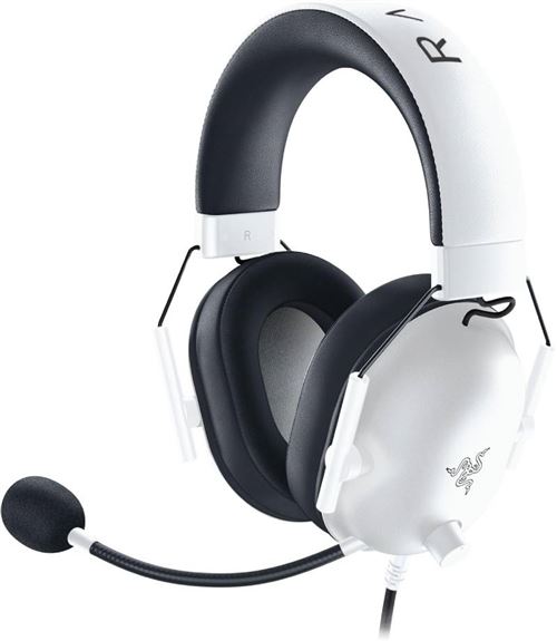 Auriculares Gaming Con Cable Razer Blackshark V2 X Blanco Para Ps5
