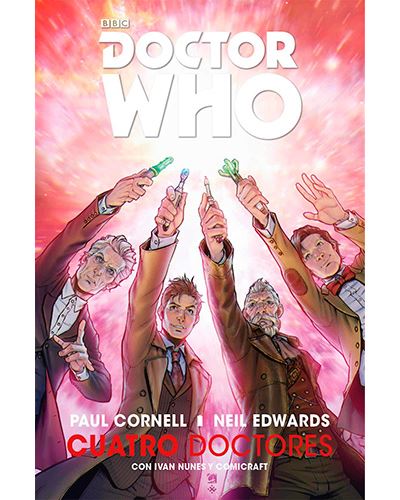 Doctor Who Cuatro libro de neil edwards paul cornell español tapa blanda