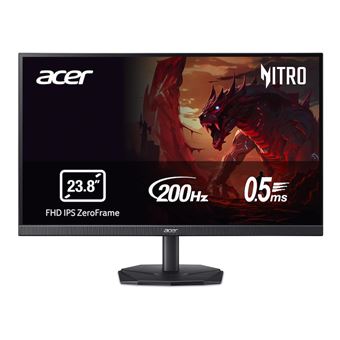 Monitor Gaming Acer Nitro LCD KG241YX1bmiipx 23,8" FHD 200Hz