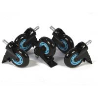 Ruedas con freno 1337Industries Azul para silla Gaming