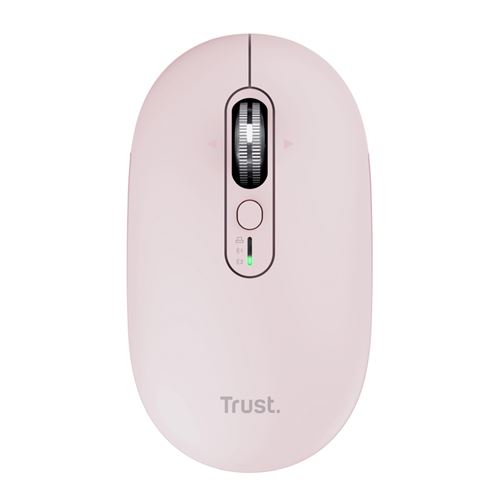 RatÃ³n Con ConexiÃ³n InalÃ¡mbrico Trust Seron Slim Rosa