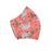 Mascarilla para adulto World Alive higiénica lavable eco Basics coral perezoso_1