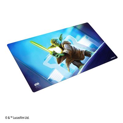 Juego de cartas star wars unlimited game mat yoda