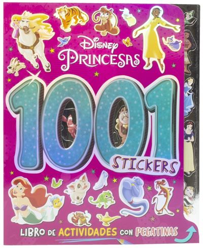 Libros Disney Princesas. 1001 Stickers - Disney (Autor)