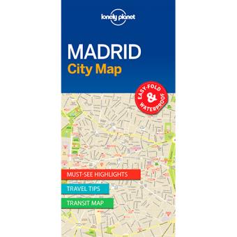 Lonely Planet. City Map: Madrid - 1