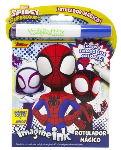 Libros Disney Spidey Y Su Superequipo. Rotulador Mágico - Marvel (Autor), S. A. Editorial Planeta (Traducción)