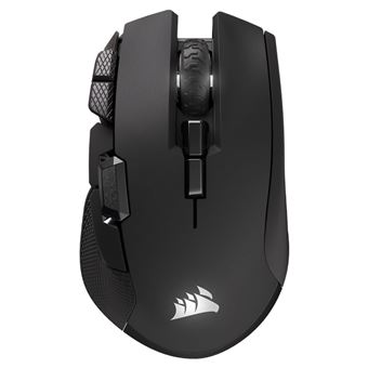 Ratón gaming inalámbrico Corsair Ironclaw RGB Wireless SE Negro