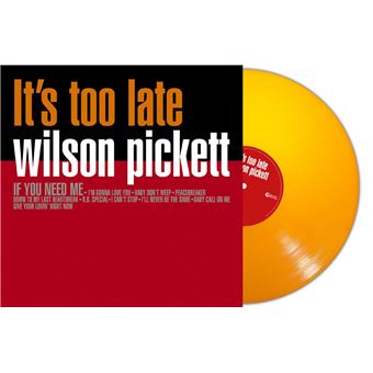 It's Too Late - Vinilo Naranja