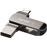 Pendrive Memoria USB 3.1 Lexar USB-C/USB-A 64GB Gris