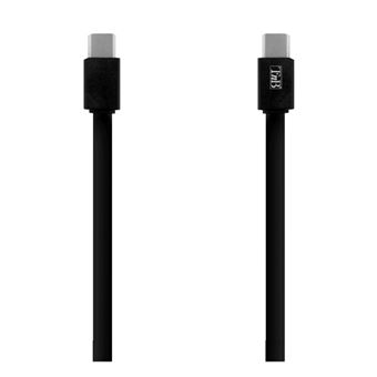 T'nB Cable de carga USB-C a USB-C 30cm negro