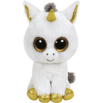 Peluche ty beanie boos unicornio pegasus (15cm)