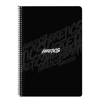 Libreta tapa dura Safta microperforado Team Heretics cuadrícula - 1