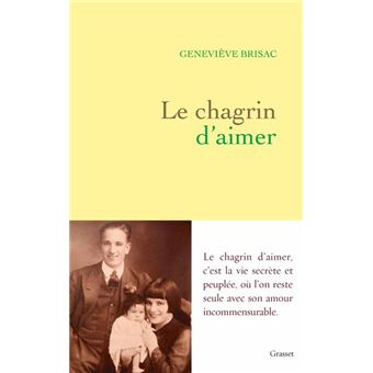 Le chagrin d'aimer - 1