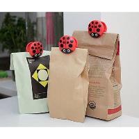 Clips para bolsa Kikkerland mariquita
