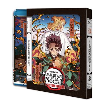 Guardianes de la noche: Kimetsu No Yaiba Temporada 2 parte 1. Arco del Tren Infinito - Blu-ray - 1