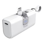 Powerbank Trust Pacto USB-C Pocket 5000mAh Power Delivery Blanco