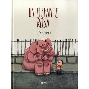 Un elefante rosa