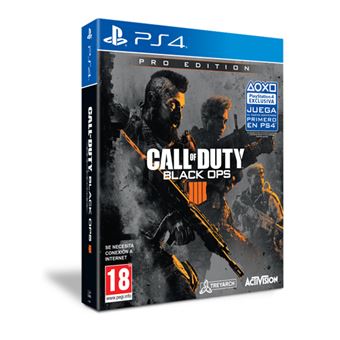 Itaca Humano Discreto Call Of Duty: Black OPS 4 Pro PS4 para - Los mejores videojuegos | Fnac