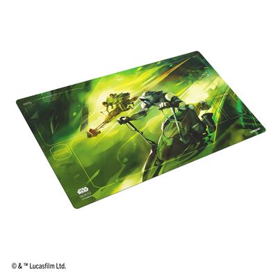 Juego de mesa star wars unlimited game mat speeder bike chase