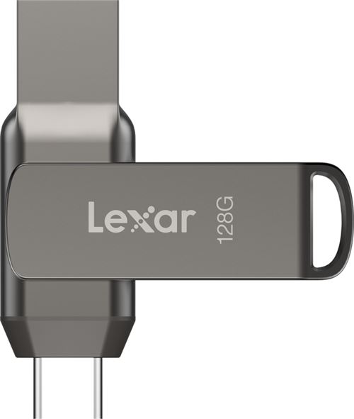 Pendrive Memoria Usb 3.1 Lexar Usb-c/usb-a 128gb Gris