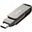 Pendrive Memoria USB 3.1 Lexar USB-C/USB-A 128GB Gris