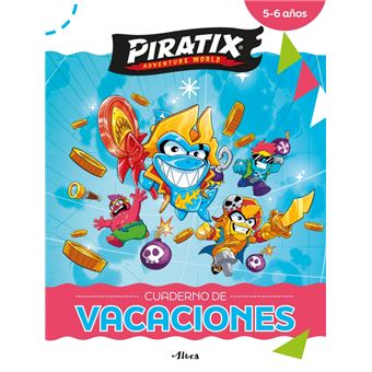 Piratix. Cuaderno de vacaciones - 5-6 años